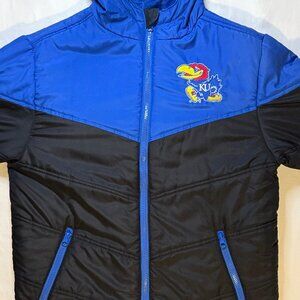 Kansas University Jayhawks Puffer Jacket - Youth XL